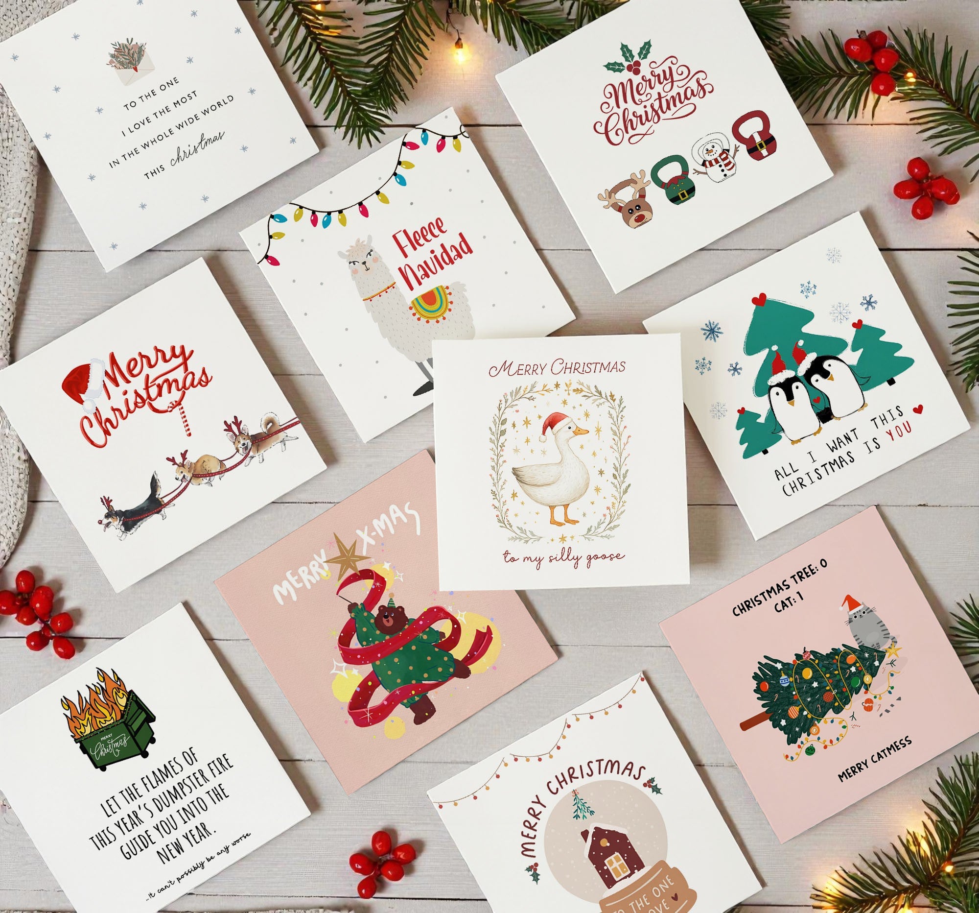 Christmas Card Combo