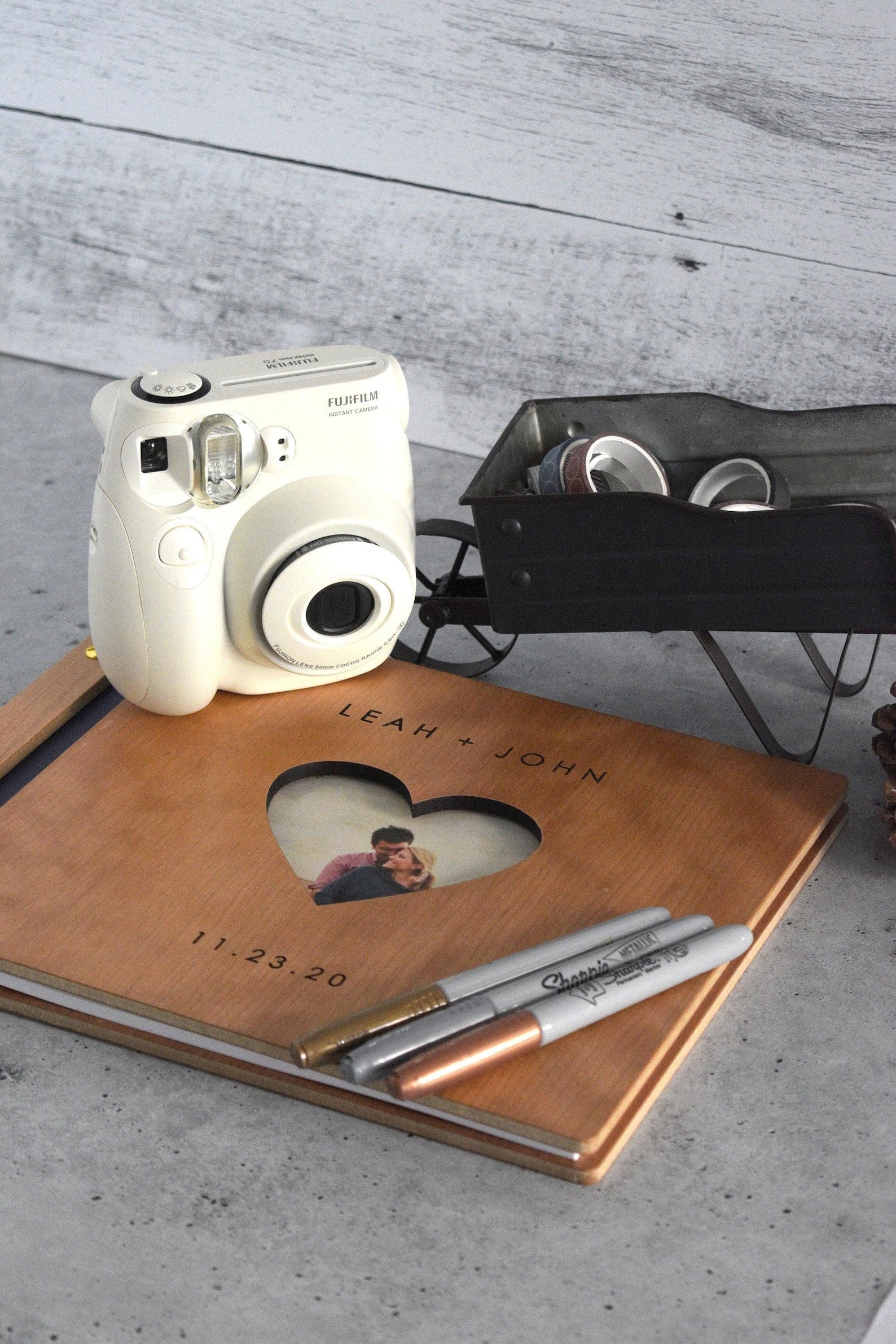 Book Scrapbook Memories Keepsake, Anniversary Gifts Couples, Personalized Gift