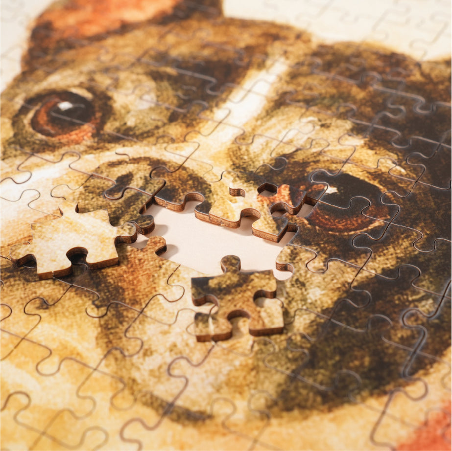 Personalized Painting Puzzle, Perfect Gift for your Family, Gift For Friends, Gift for Pets