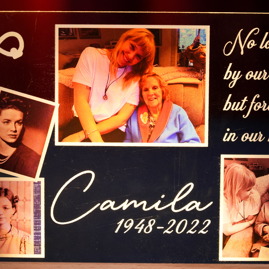 Personalized Mother's Day Memorial Light – In Loving Memory of Mom