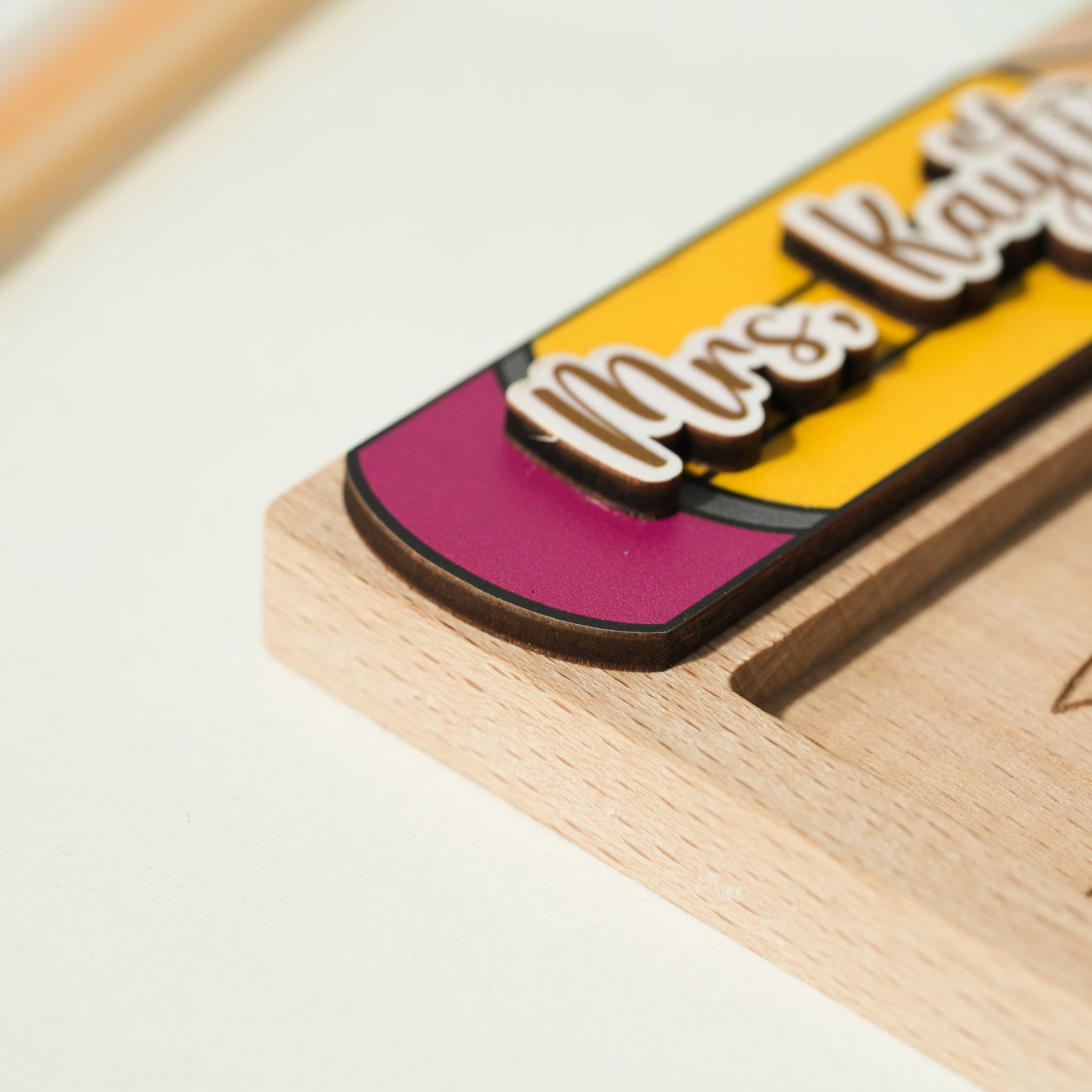 Sticky Note Pad Holder Gift, Personalized Note Pad Holder for your Teachers and Friends