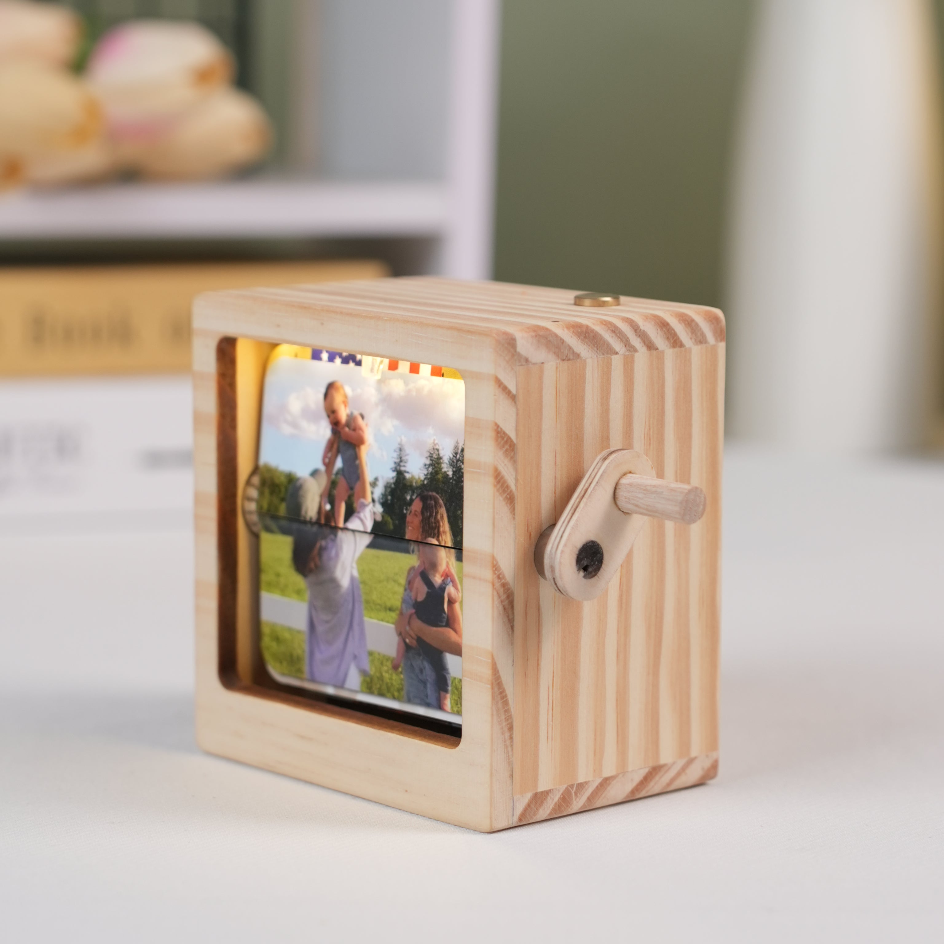 Personalized Flip Photo Box – Capture Moments, Forever