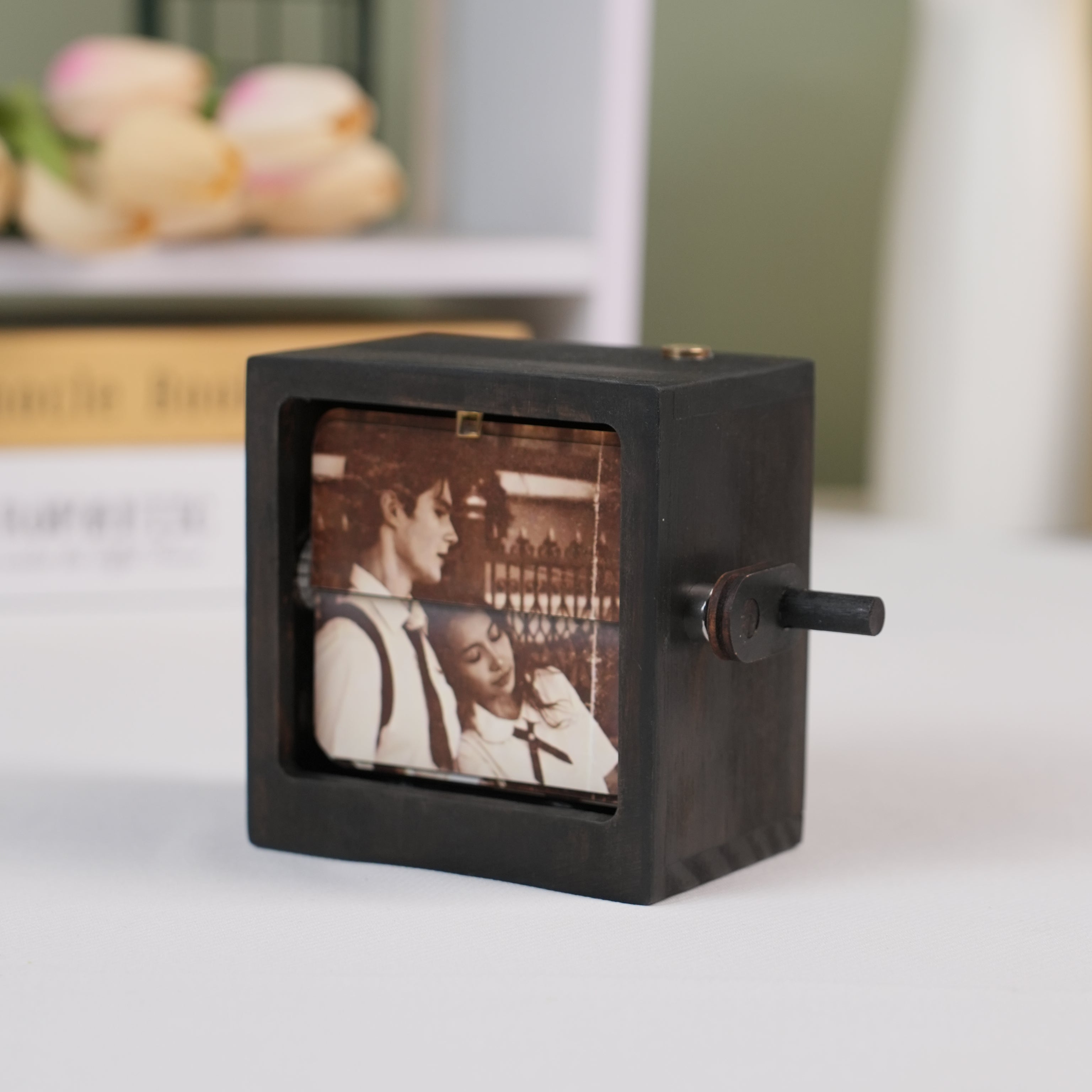 Personalized Flip Photo Box – Capture Moments, Forever