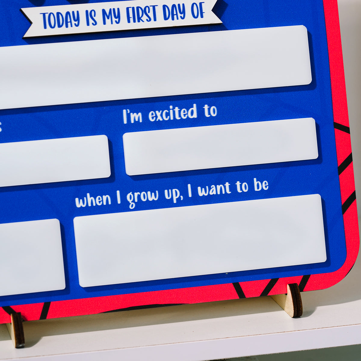 Back to School Sign Hero, Custom Kids Daisy School Board Sign