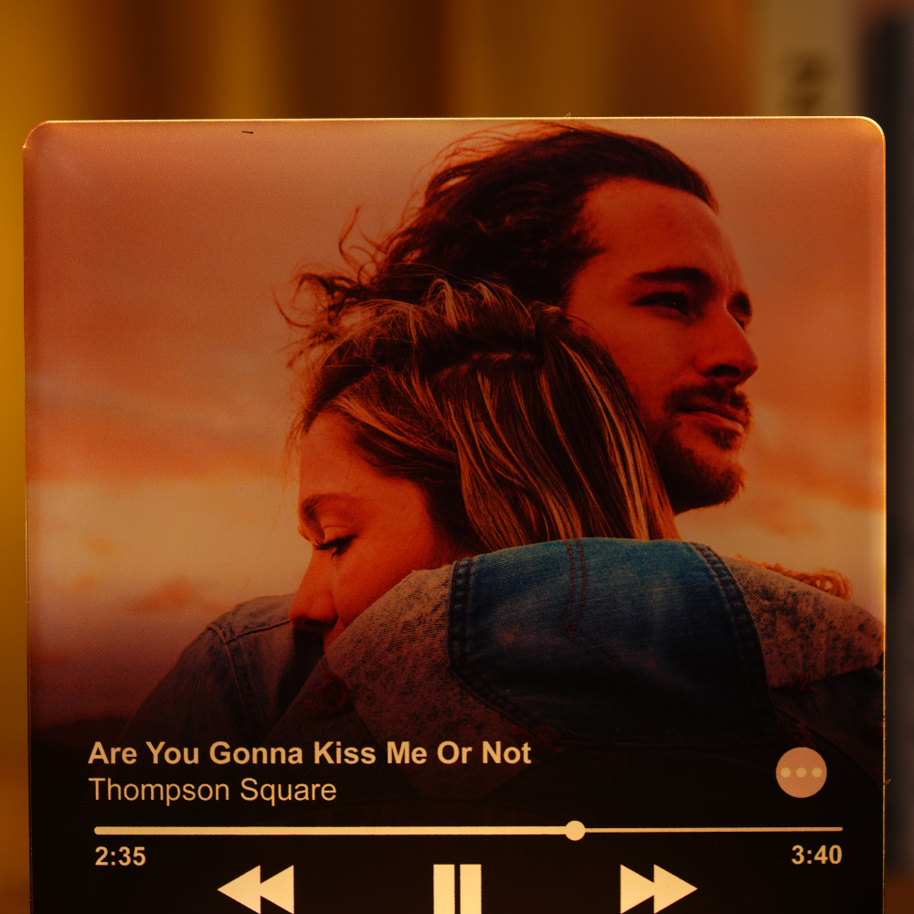 Custom LED Light Frame - Spotify