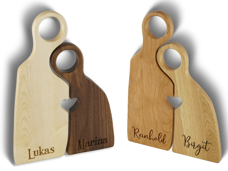 Personalized Cutting Board for Wedding Gift, Engraved Couples Charcuterie Board, Custom Anniversary Gift for Him/Her