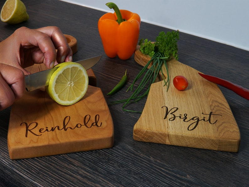 Personalized Cutting Board for Wedding Gift, Engraved Couples Charcuterie Board, Custom Anniversary Gift for Him/Her