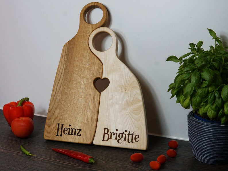 Personalized Cutting Board for Wedding Gift, Engraved Couples Charcuterie Board, Custom Anniversary Gift for Him/Her